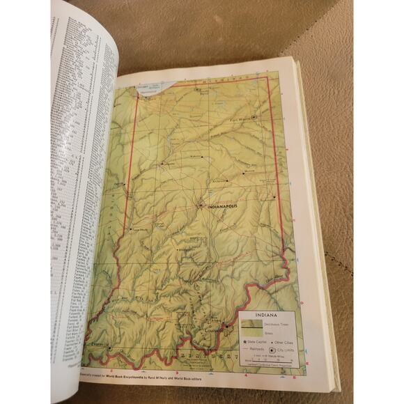 VTG World Book Encyclopedia 1963 Volume 9 Top Edge Gold Gilt "I" Study Reference - Picture 8 of 8